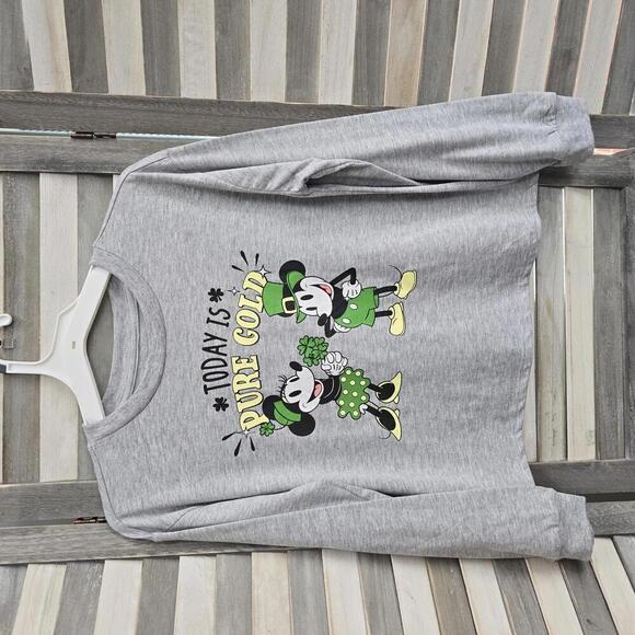 Disney Pure Gold Mickey & Minnie Mouse Graphic  | Medium (8) - Picture 1 of 6
